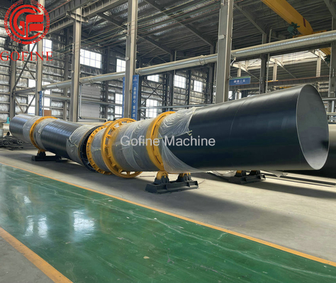 Позем сушильщика 3-5t/h удобрения 1.2×12 роторный органический делая машину