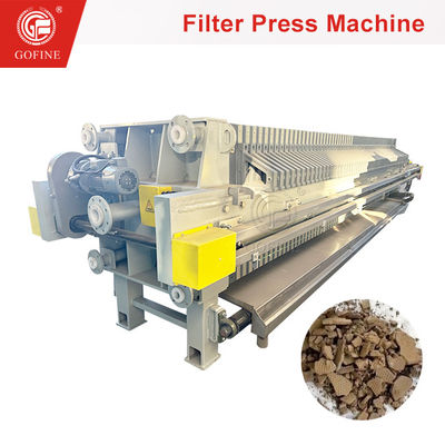 Полностью автоматический фильтрующий пресс для очистных сооружений