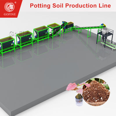 Смеситель для садовой земли, оборудование для смешивания почвогрунта, линия смешивания и производства