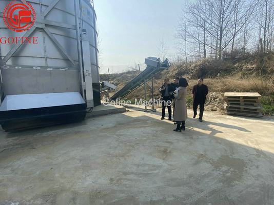 Towable вертикальный перевод позема птицы танка заквашивания органического удобрения